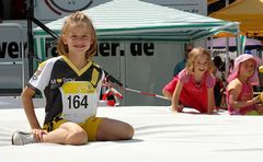 kinder vor dem lauf