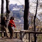 Kinder vor der Festung Hohensalzburg