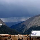 Kinder vor der Tornadofront