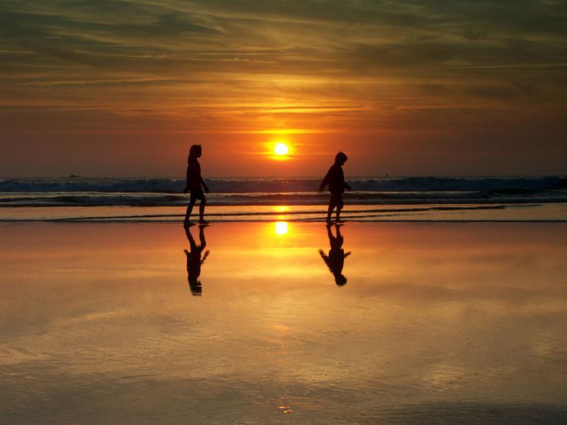 Kinder war das ein Sonnenuntergang