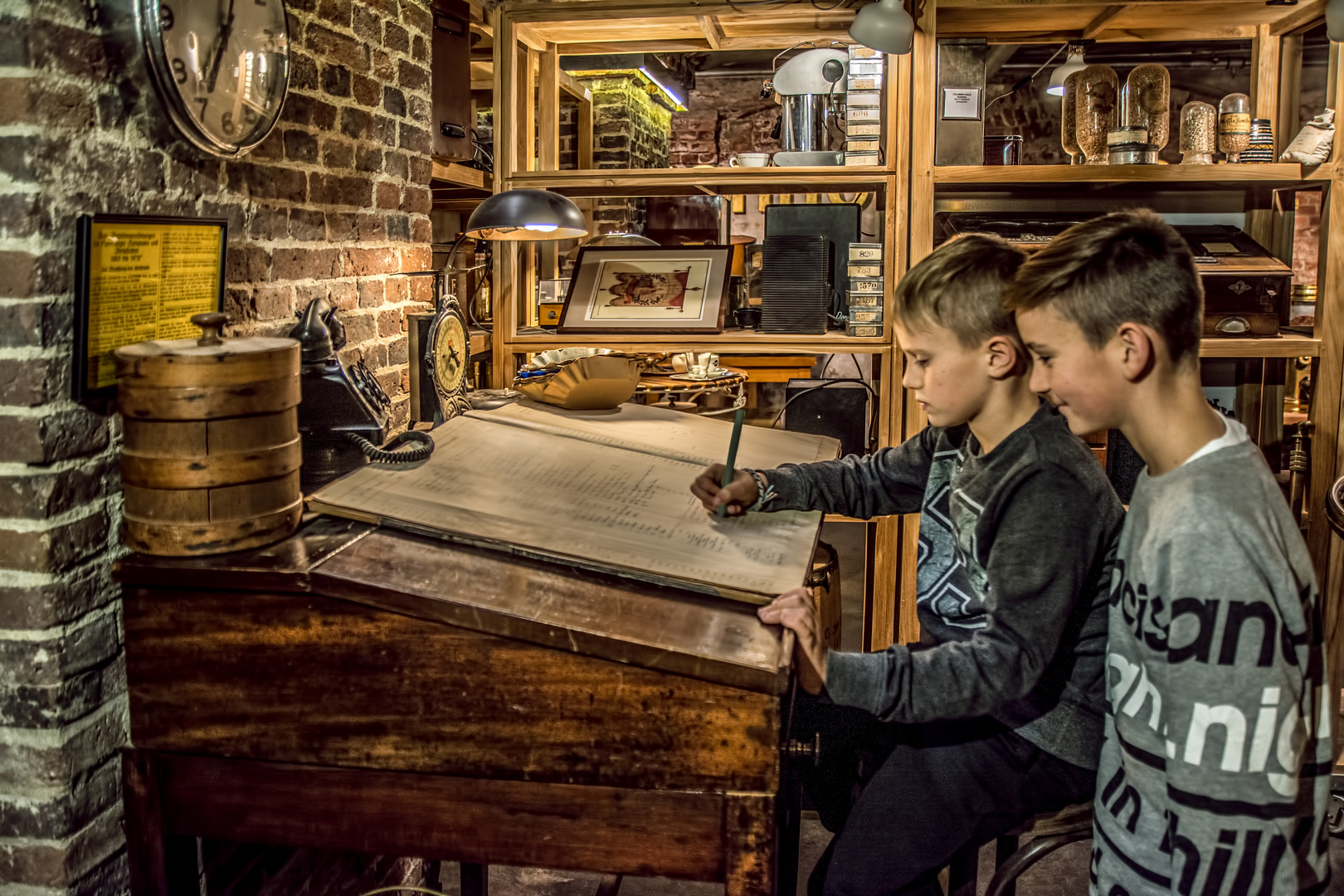 Kinderarbeit im Kontor