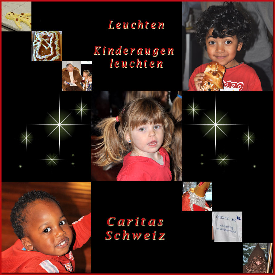 Kinderaugen leuchten