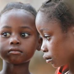 Kinderaugen Sambia