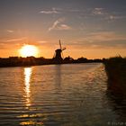 Kinderdijk am Abend