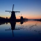 Kinderdijk am morgen