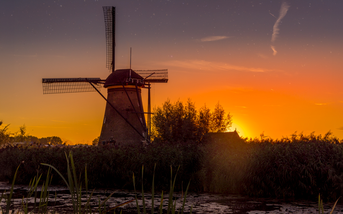 Kinderdijk Mühlen