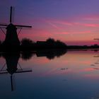 Kinderdijk Sonnenaufgang