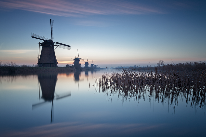 Kinderdijk sunrise