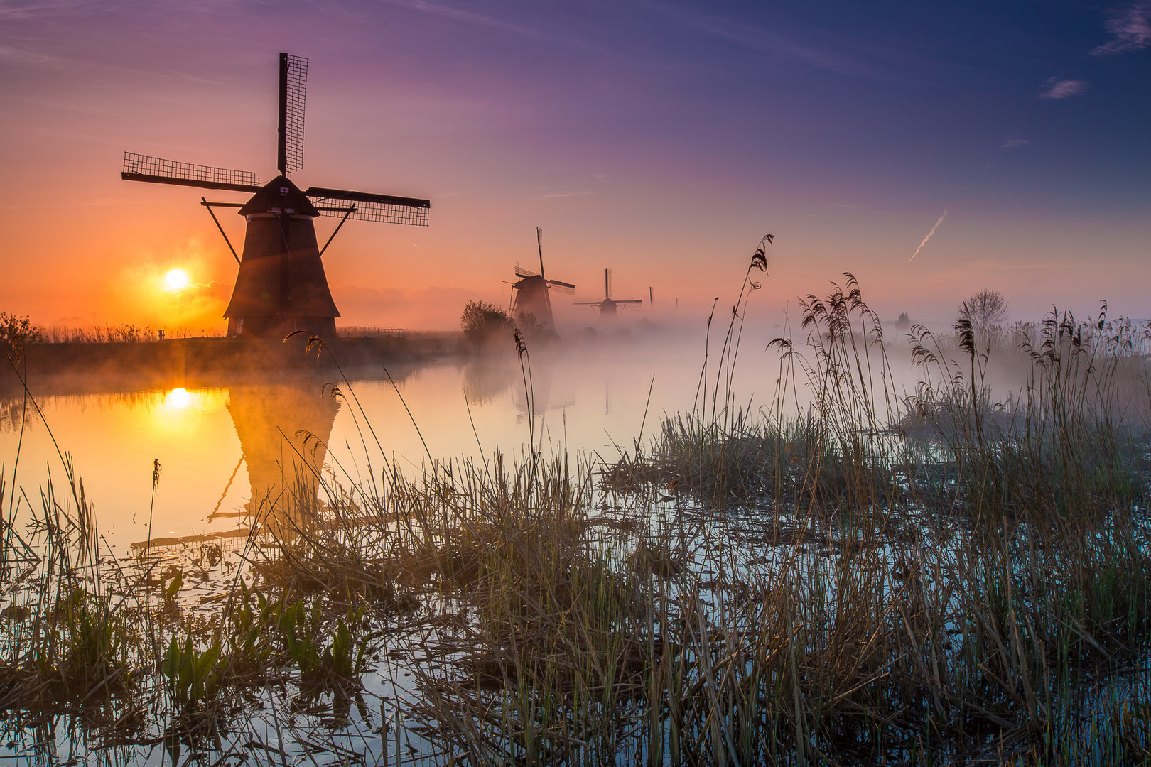 Kinderdijk Sunrise