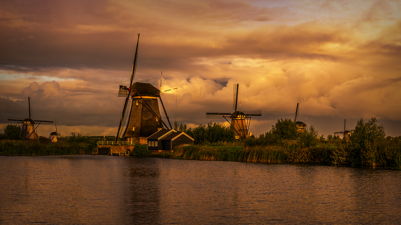 Kinderdijk Windmills