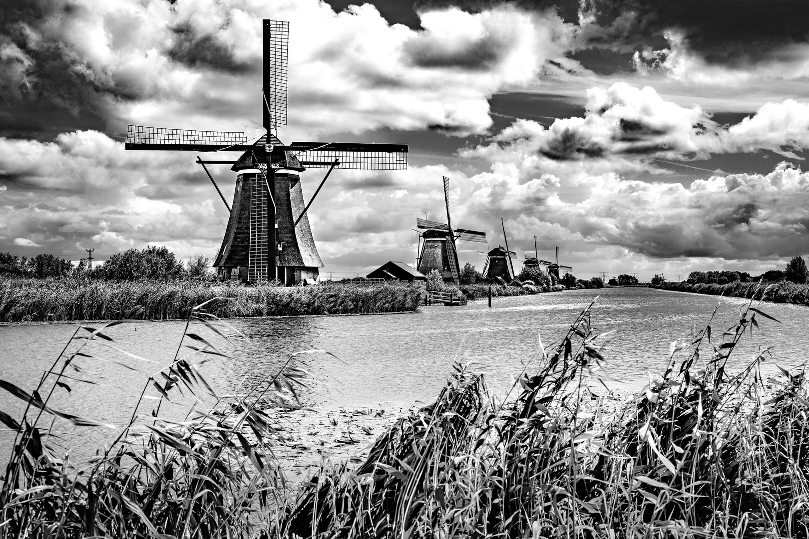  Kinderdijk - Windmühlen 2023