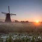 Kinderdijk, Windmühlenpark, Niederlande