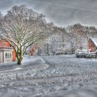 Kinderdorf versinkt im Schnee