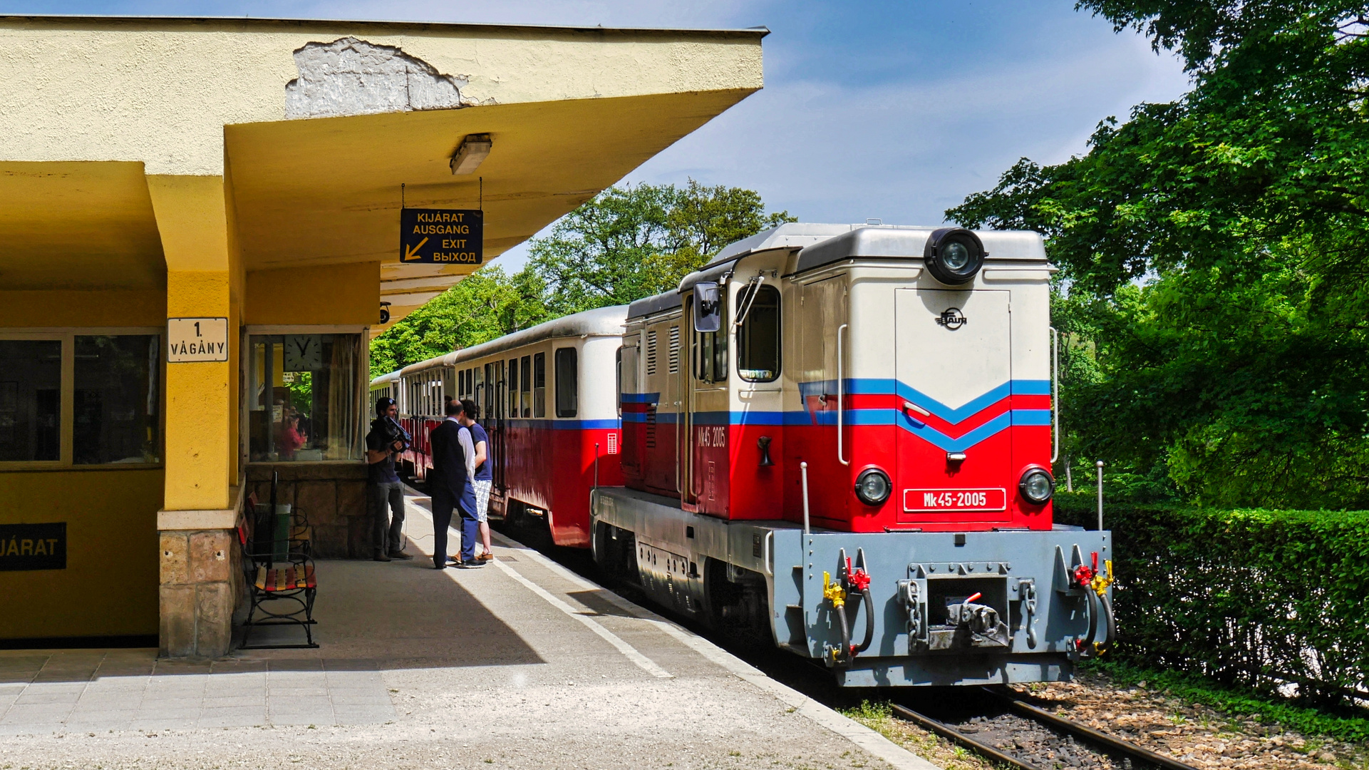 Kindereisenbahn Budapest -1-