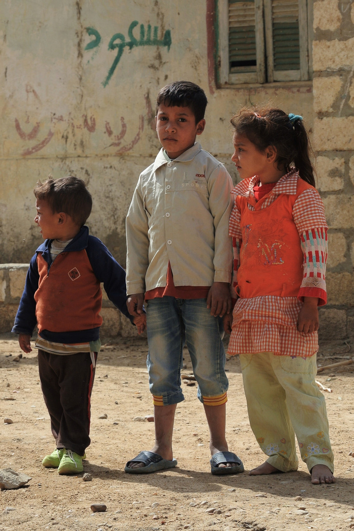 Kinder_Fayoum Oase, Agypten