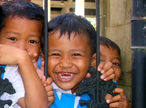 Kindergarten auf Bali von Roland Seyboth 