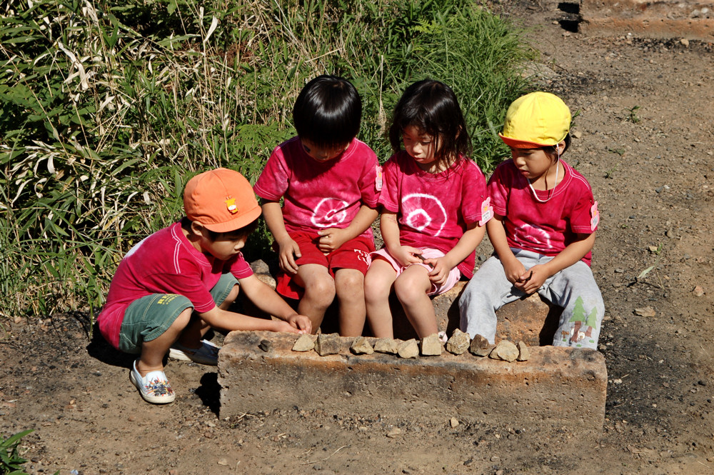 Kindergartenausflug auf den Daimonji-yama