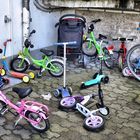 Kindergartenparkplatz