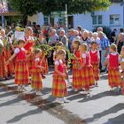 Kindergruppe beim Weinfest in Bullay/Mosel