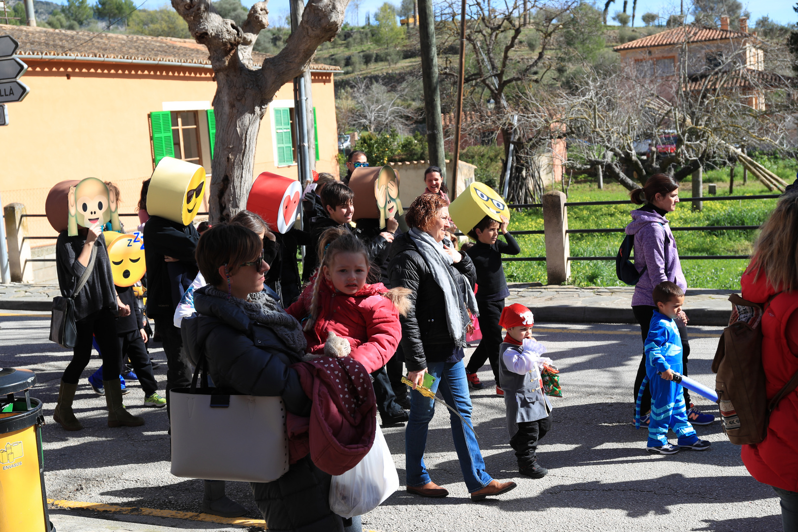 Kinderkarneval in Puigpunyent 