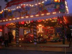 Kinderkarussell auf dem Saarbrücker Weihnachtsmarkt