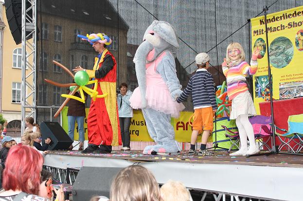 Kinderlieder Mi Mach Show Stadtfest Guben 2010