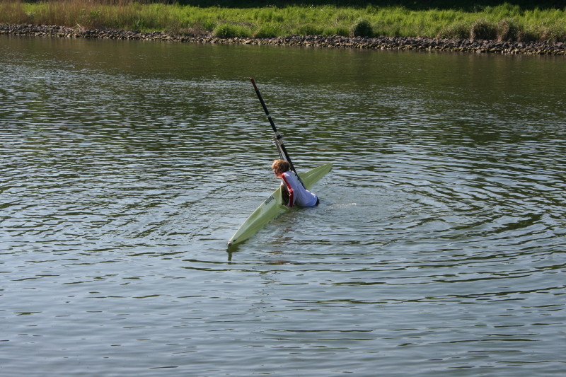 Kinderregatta des RV Waltrop Pfingsten 2008 - Malheur -