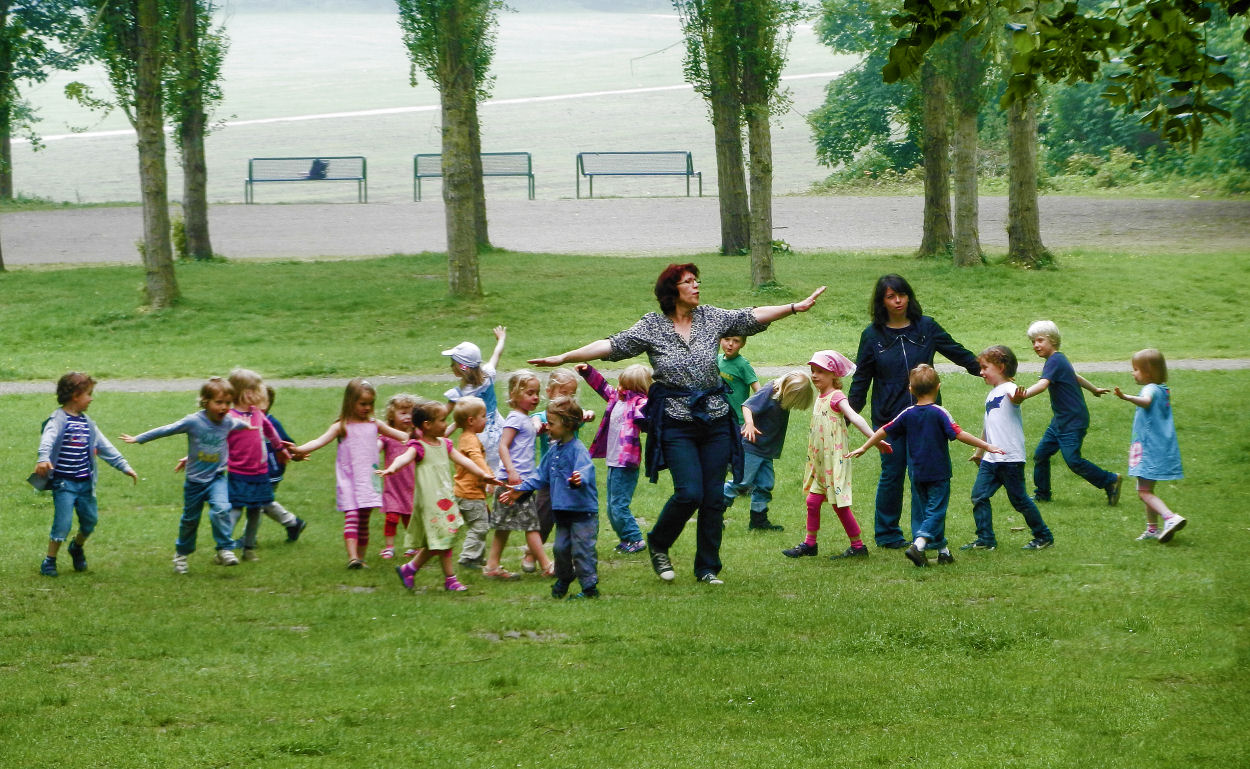 Kinderspaß im Park