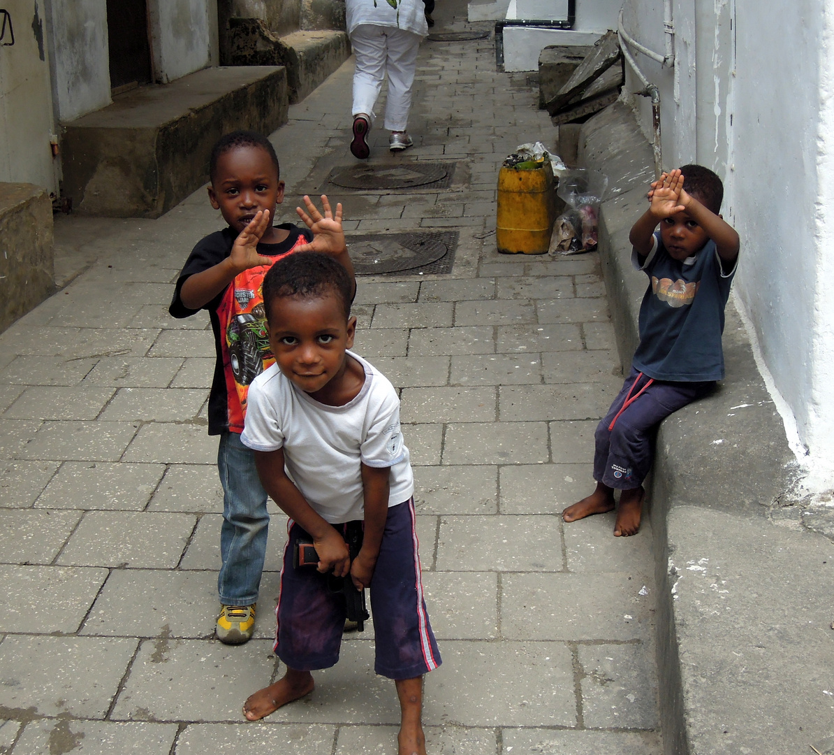 Kinderspiele der Welt auf Sansibar