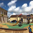 Kinderspielplatz beim Chateau Lynch