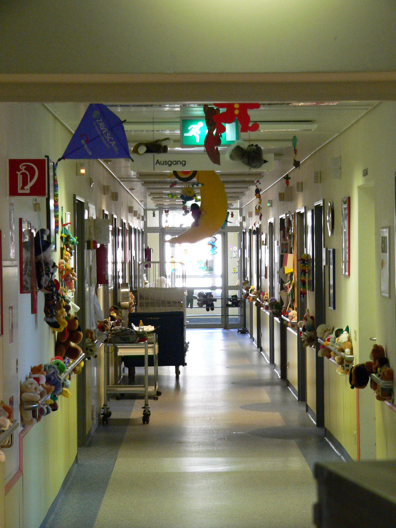 Kinderstation im Krankenhaus von Neumünster