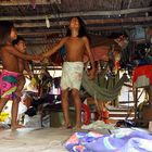 Kinderstube der Embera-Indianer