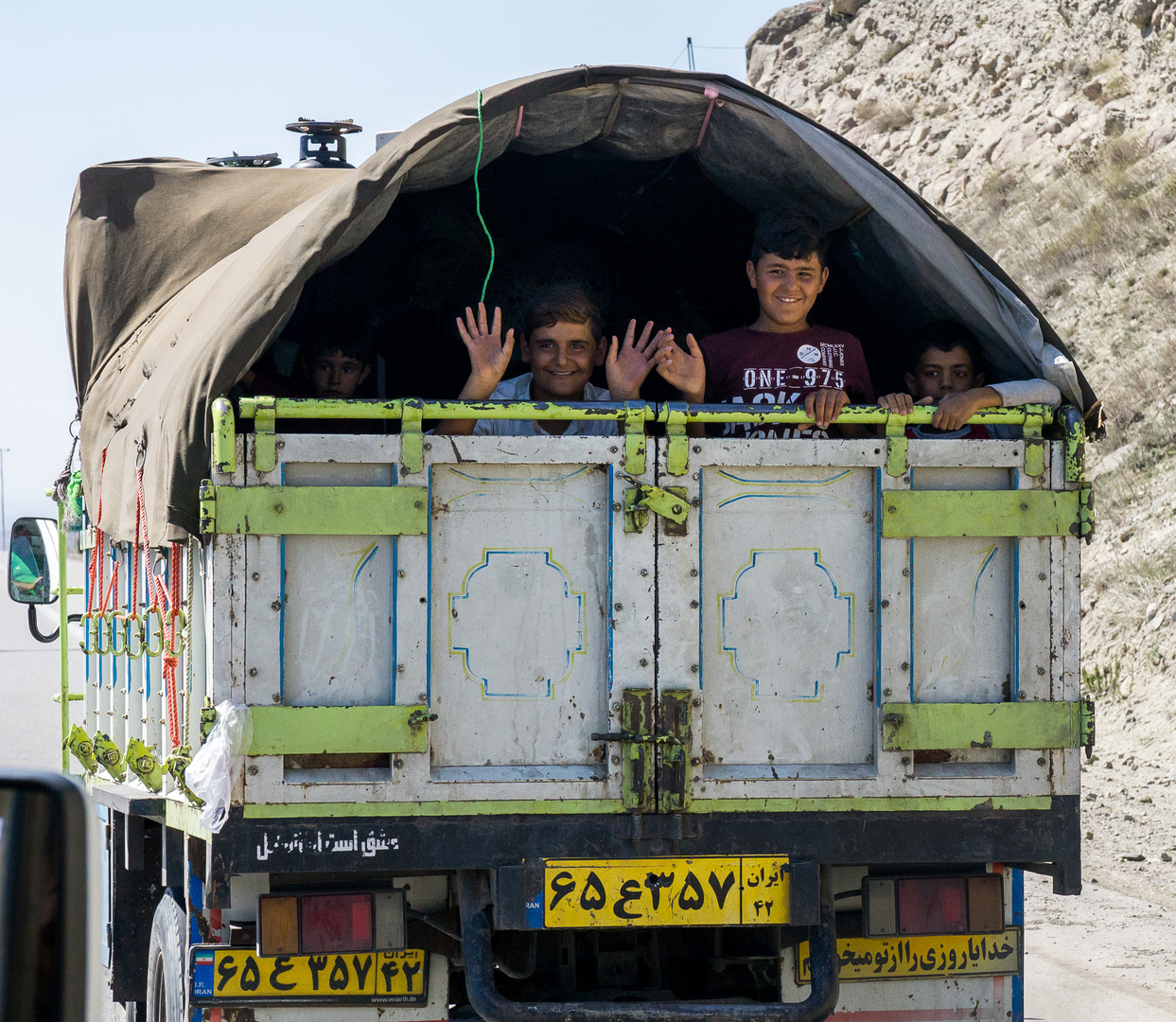 Kindertransport im Iran