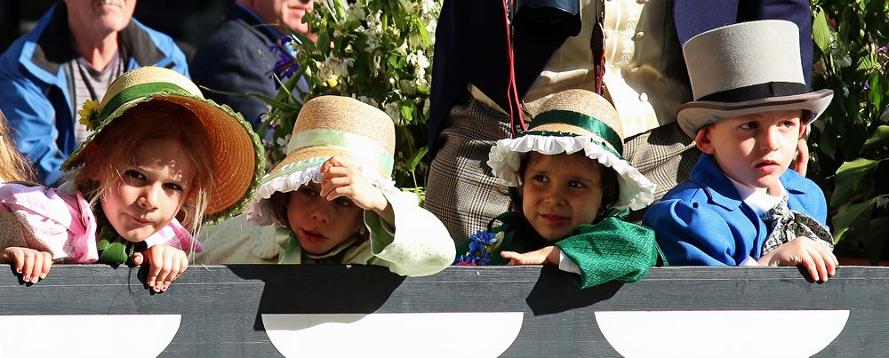 Kinderumzug vor demSechseläuten