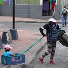 Kinderwagen auf Ecuadoreanisch