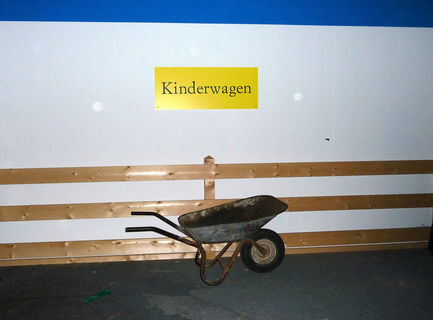 Kinderwagen-Parkplatz