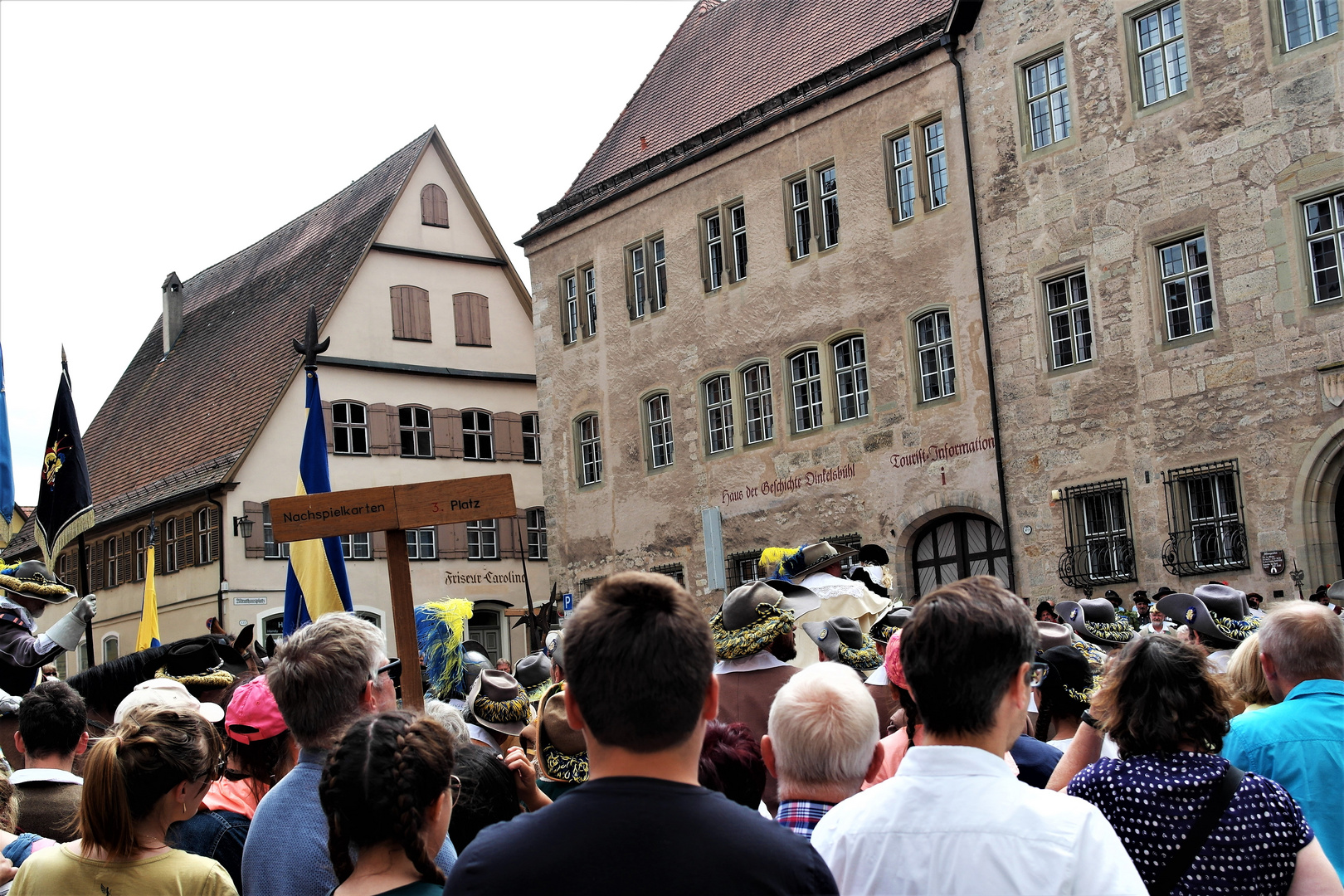 Kinderzeche Dinkelsbühl 2017 Obrist mit Kind