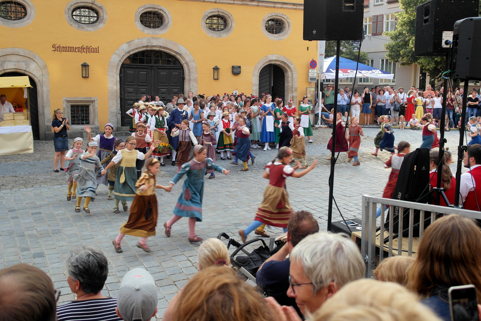 Kinderzeche Dinkelsbühl 2018 Tanzvorführung