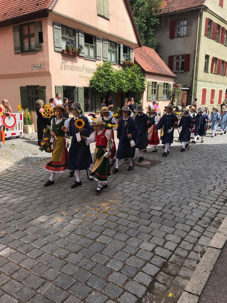 Kinderzeche Dinkelsbühl  2019 Festzug