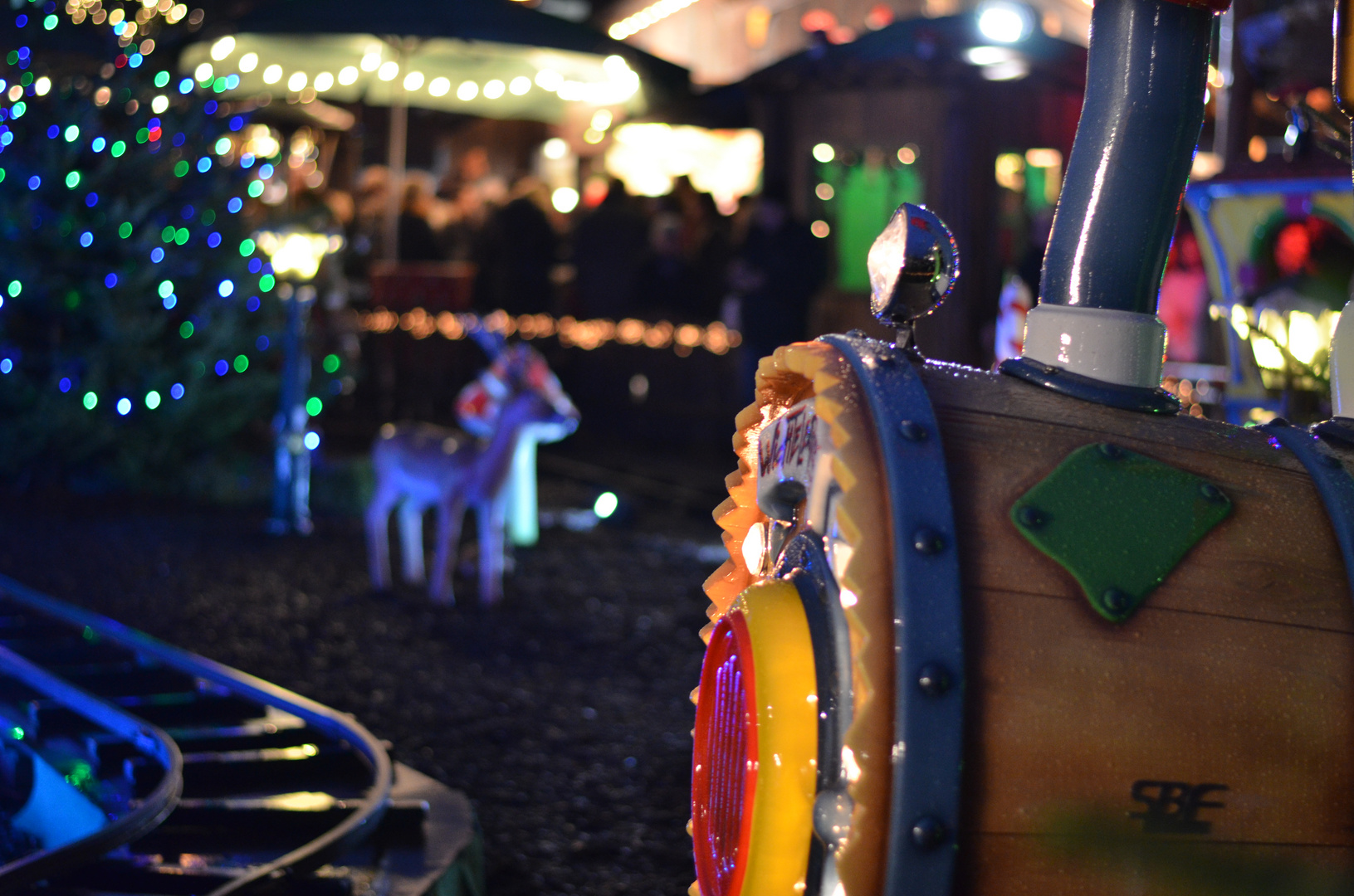 Kinderzug Weihnachtsmarkt Oberhausen