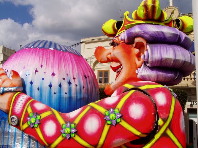 King carnival at Nadur gozo