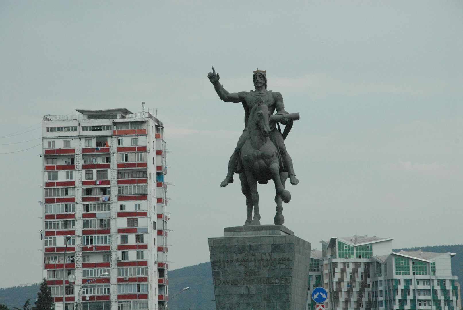 King Davit in Tiflis