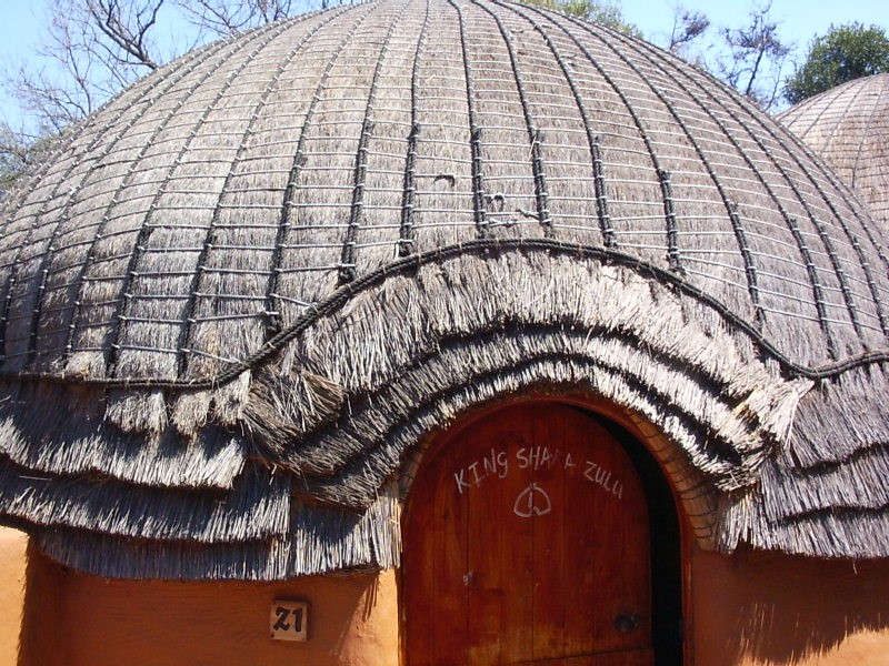   King Shaka Zulus Hütte