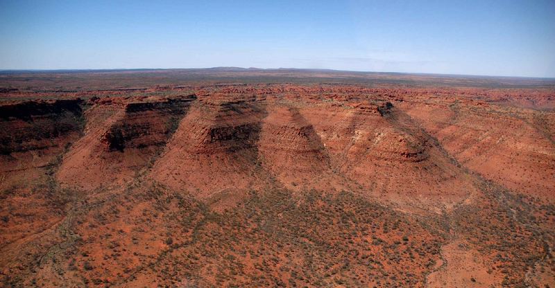 Kings Canyon vom Heli