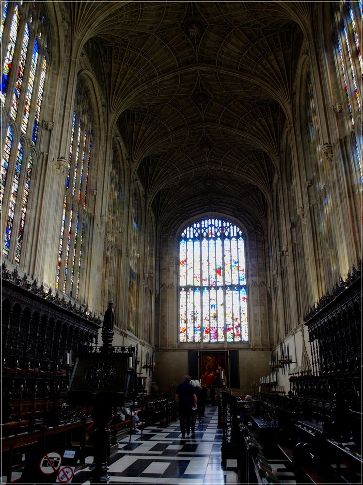 King's College Chapel - Cambridge - diesmlal ohne Lupe