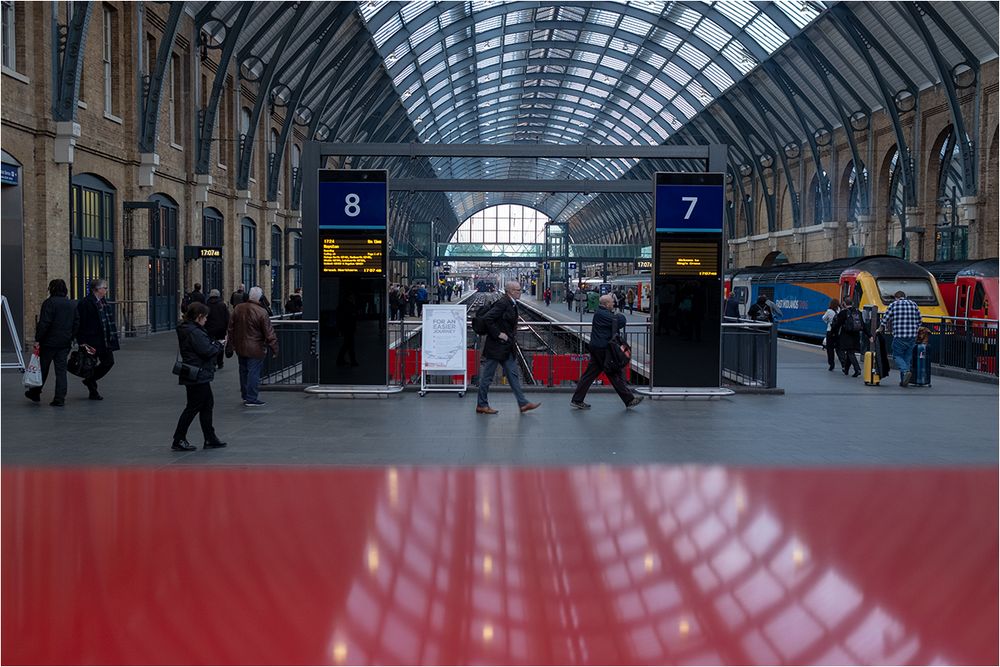 Kings Cross - der Bahnhof in London