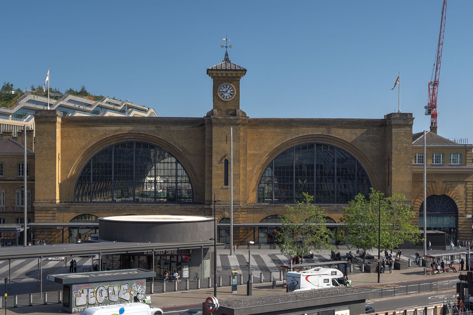 King's Cross im Sonnenschein