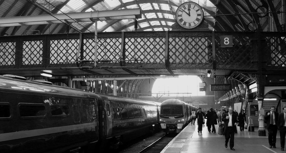 Kings Cross Station gestern Nachmittag