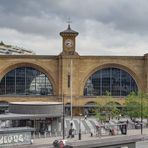 King's Cross unter Wolken