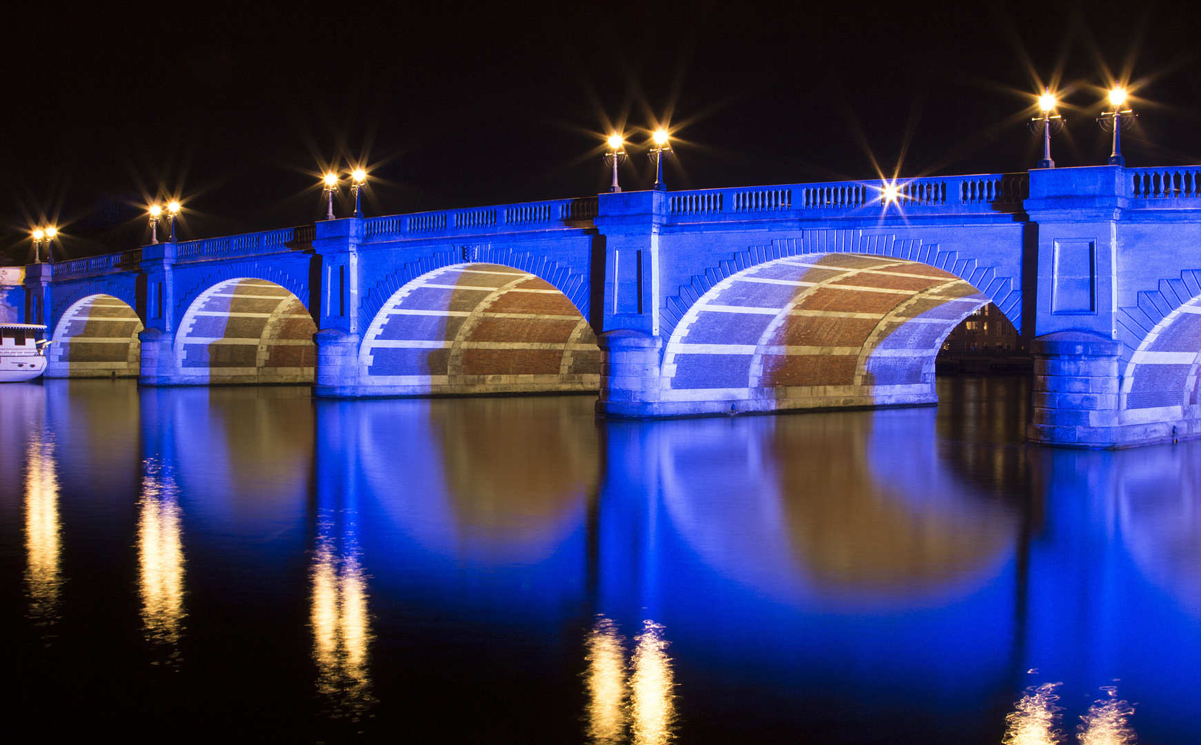 Kingston Bridge at Night